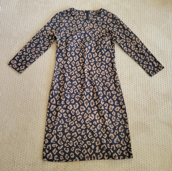 J.Mclaughlin Size Small Sophia Dress Leopard Print - Picture 3 of 10